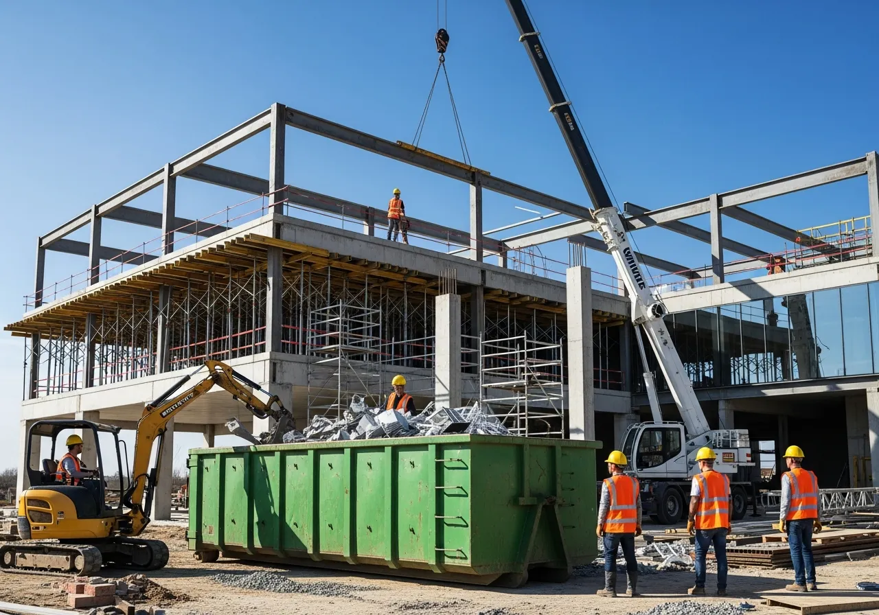 Commercial dumpster rental